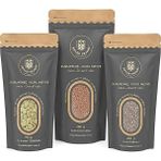 Antep Pazarı Chia Tohumu | Keten Tohumu | Kabak Çekirdeği Içi | 3'lü Set - 600 gr