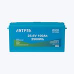 Antfea 25.6V 100AH Abs Lityum Akü Akıllı Ekran Bluetooth Lifepo4