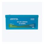 Antfea 25.6V 200AH Abs Lityum Akü Akıllı Ekran Lifepo4