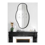 anthome Asimetrik 75X40 cm Konsol Aynası, Dresuar Aynası, Tuvalet Aynası, Holl Aynası, Banyo Aynası