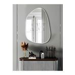 anthome Asimetrik Ayna 75X55 cm Konsol Aynası, Dresuar Aynası, Duvar Aynası, 1.kalite Şişecam Ayna