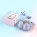Anthony Gaming Headset Wireless Bluetooth Headset (Yurt Dışından) - Mor