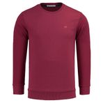 Anthony Jackson Erkek Basic Logo Sweatshirt NOVA (Bordo, 5XL)
