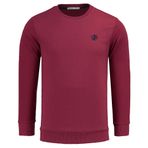 Anthony Jackson Erkek Basic Logo Sweatshirt NOVA (Bordo, L)