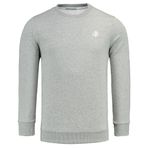 Anthony Jackson Erkek Basic Logo Sweatshirt NOVA (Gri Melanj, XL)