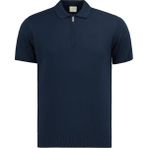 Anthony Jackson Erkek Fit Fermuarlı Triko Polo Tişört Stefano - 04L-Lacivert - XL