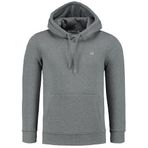Anthony Jackson Erkek Kapüşonlu Sweatshirt, FLINT (ANTRASİT MELANJ, S)