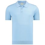 Anthony Jackson Premium Erkek Triko Polo Tişört Antonio (Açık Mavi, L)