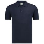 Anthony Jackson Premium Erkek Triko Polo Tişört Antonio (Lacivert, 2XL)