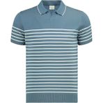 Anthony Jackson Premium Erkek Triko Polo Tişört Emiliano - Orta Koyu İndigo - 2XL