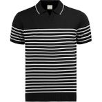 Anthony Jackson Premium Erkek Triko Polo Tişört Emiliano - Siyah - 2XL