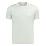 Anthony Jackson Premium Erkek Triko Tişört Vittorio (Beyaz, XL)