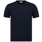 Anthony Jackson Premium Erkek Triko Tişört Vittorio (Lacivert, S)