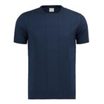 Anthony Jackson Premium Erkek Triko Tişört Vittorio (Lacivert, XL)
