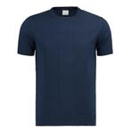 Anthony Jackson Premium Erkek Triko Tişört Vittorio (Lacivert, XXL)