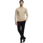 Anthony Jackson Premium Erkek Yarım Balıkçı Yaka Triko Kazak Gregorio (BEJ, 2XL)