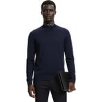 Anthony Jackson Premium Erkek Yarım Balıkçı Yaka Triko Kazak Gregorio (LACİVERT, XL)