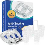 Anti-Snoring Manyetik Burun Açıcı Klipsi - Burun Içi Silikon Aparatı, Anti horlama Nefes Açan! - Şeffaf - Standart