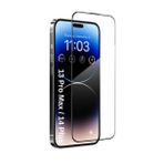 [ANTİ STATİC EKRAN KORUYUCU] For iPhone ile uyumlu Ekstra HD Kırılmaz Cam Tam Kaplayan Su İtici Safir Ekran Koruyucu + Uygulama Bezleri (Şeffaf, 13ProMax)