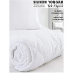 Antialerjik Silikon Tek Kişilik Yorgan Microfiber Yastık Hediyeli