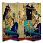 Antik Mısır Temalı Özel Tasarım Paravan Room Divider 180 x 200 cm