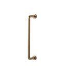 Antik Pirinç Dolap Kulpları Mobilya Kapı Kolları Arka Plakalı Şampanya Bronz Çekmece Düğmeleri ve Kulpları Mutfak için, UBR, 128mm, 1 ADET
