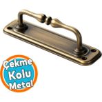 Antik Sarı Büyük 14.5 Cm Metal Kapı Çekme Kolu Tutamağı Kulp Kulpları Dolap Mobilya Dolap Çekmece