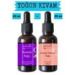 Antik Şifa Havuç Tohumu Yağı ve Baobab Yağı 2 x 20 ml - %100 Soğuk Sıkım Saf
