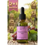 Antik Şifa Üzüm Çekirdeği Yağı (20 ML)-%100 Seyreltilmemiş, Doğal Taşıyıcı Sabit Yağ