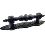 Antika Tarz Dekoratif Pirinç Ağır Kapı Çekme Kolu - Küçük, 215X40 Mm, Oksit Midastech - 215 x 40 mm - Renkli