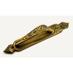 Antika Tarz Dekoratif Pirinç Kubbeli Çekme Kapı Kolu - 396X68 Mm, Antik Nemere Home