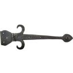 Antika Tarz Dekoratif Pirinç Kuyruklu Çanak Menteşe - 137X390 Mm, Oksit Nemere Home - Çok Renkli