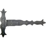 Antika Tarz Dekoratif Pirinç Kuyruklu Dövme Menteşe - 251X393 Mm, Oksit Nemere Home - Çok Renkli