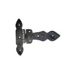 Antika Tarz Dekoratif Pirinç Kuyruklu Düğmeli Menteşe No1 - 117X142 Mm, Oksit - Lisinya
