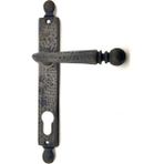 Antika Tarz Dekoratif Pirinç Misket Wc Banyo Kapı Kolu - 245X34 Mm, Oksit Nemere Home