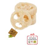 Antilop Doğal Kabak Lifi Oval (2) Iki Adet ( Bulaşık Lavabo Temzlik Hijyenik)