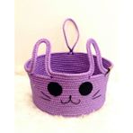 Antioch Art and Design Kedi Sepeti Büyük Boy Kedi Yatağı Kedi Evi Yıkanabilir Kaliteli Kordon Ip 30 cm