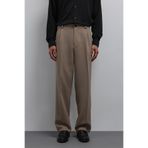Antioch Bej Relax Fit Baggy Pilili Erkek Pantolon