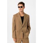 Antioch Camel Relax Fit Erkek Blazer Ceket - XL