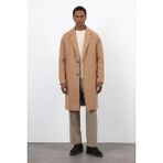 Antioch Camel Relax Fit Erkek Kaban - XL