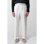 Antioch Ekru Lyocell Relaxed Fit Pileli Erkek Pantolon