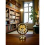 Antique Touch 25X20 Eskitme Metal Masa Saati Vitrin