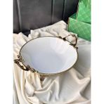 Antique White Kulplu Yuvarlak Kase - 0 - 99 ml