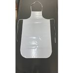 ANTİSAL 70x100 Cm Normal Boy Beyaz Su Geçirmez Pvc Bulaşıkçı Mutfak Kasap Önlüğü