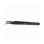 Antistatik Paslanmaz Çelik Eğri Uçlu 120mm Cımbız / Hs-esd-15