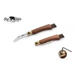 Antonini Old Bear 6cm Ceviz Ağacı Saplı Mantar Çakısı