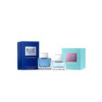 Antonio Banderas Blue Seduction EDT 100 ml Erkek Parfümü + EDT 80 ml Kadın Parfümü 2'li Set