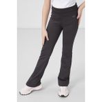 Antrasit Esnek Standart Fit Basic Performans İspanyol Paça Kız Çocuk Tayt - 75193