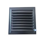 Antrasit Gri Alüminyum 40x40 cm Menfez Banyo Havalandırma Menfezi