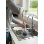 Antrasit - Klozet, Banyo Ve Lavabo Gider Açma Pompası